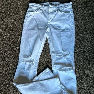 White jeans like new!